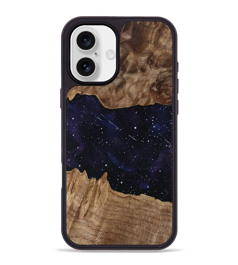 iPhone 16 Plus Wood Phone Case - Deidra (Cosmos, 819190)