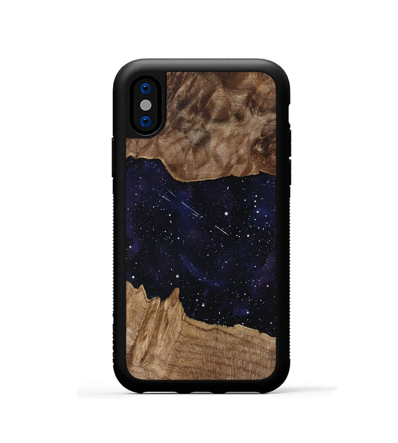 iPhone Xs Wood Phone Case - Deidra (Cosmos, 819190)