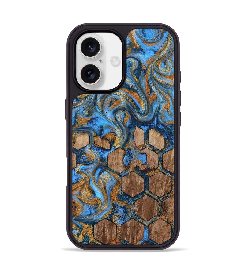 iPhone 17 Wood Phone Case - Jordan (Pattern, 819207)