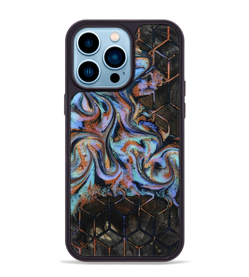 iPhone 14 Pro Max Wood Phone Case - Karlie (Pattern, 819209)