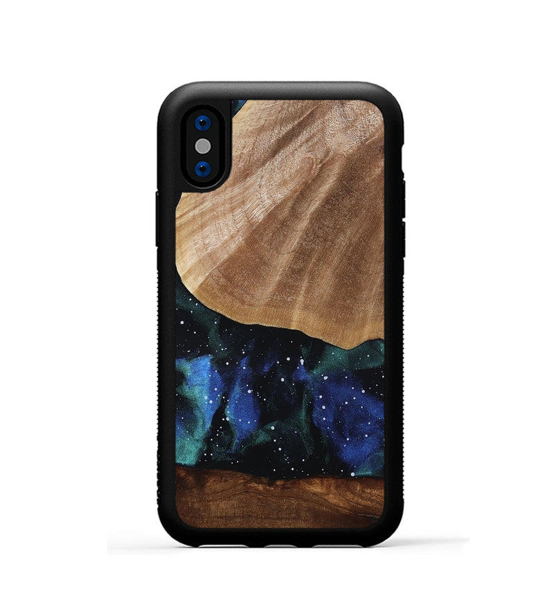 iPhone Xs Wood Phone Case - Lauryn (Cosmos, 819212)