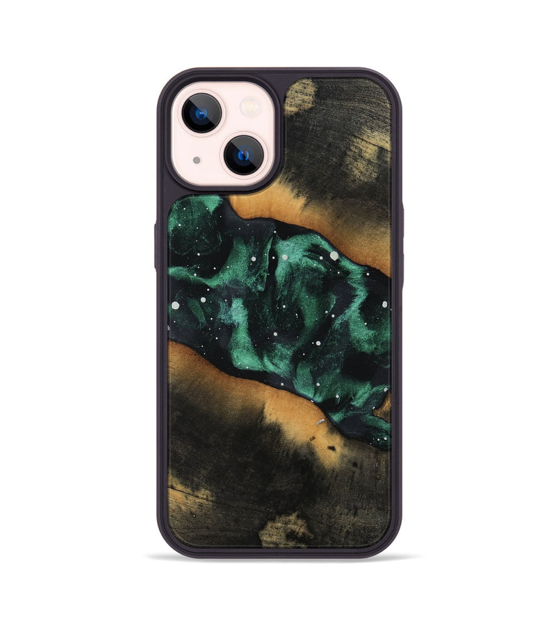 iPhone 14 Wood Phone Case - Dominik (Cosmos, 819218)