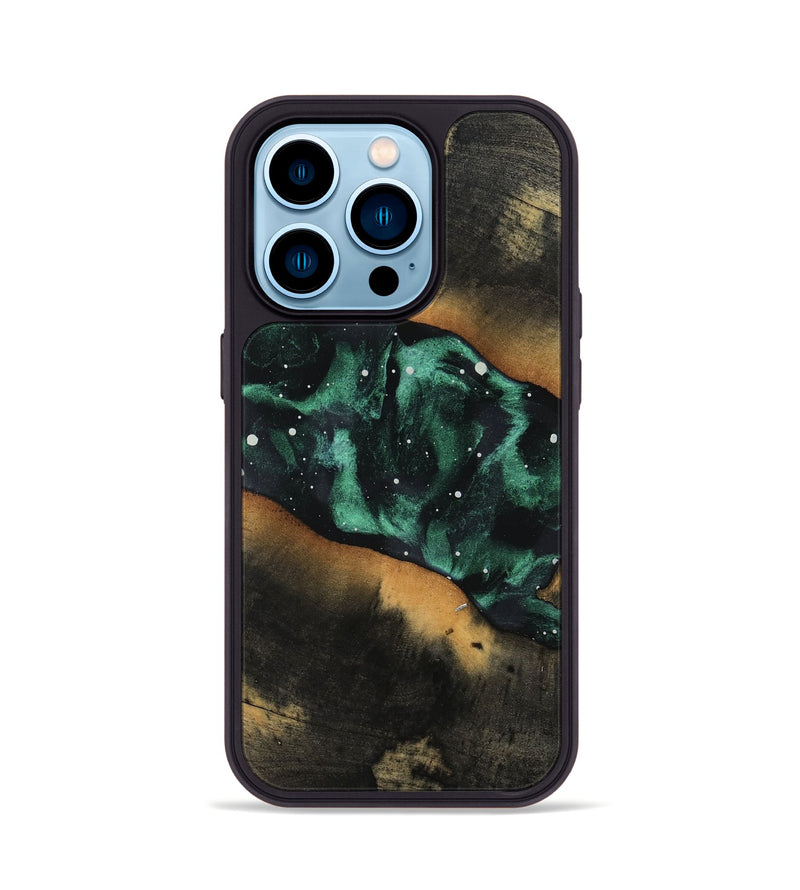 iPhone 14 Pro Wood Phone Case - Dominik (Cosmos, 819218)
