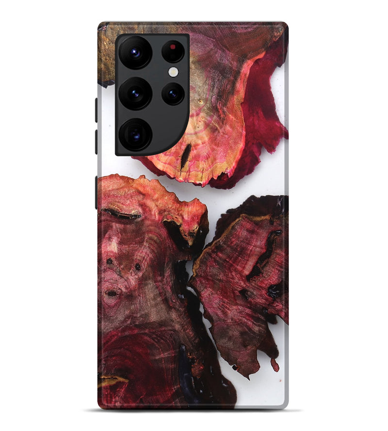 Galaxy S22 Ultra Wood Live Edge Phone Case - Chas (Clear, 819220)