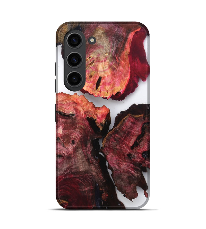Galaxy S23 Wood Live Edge Phone Case - Chas (Clear, 819220)