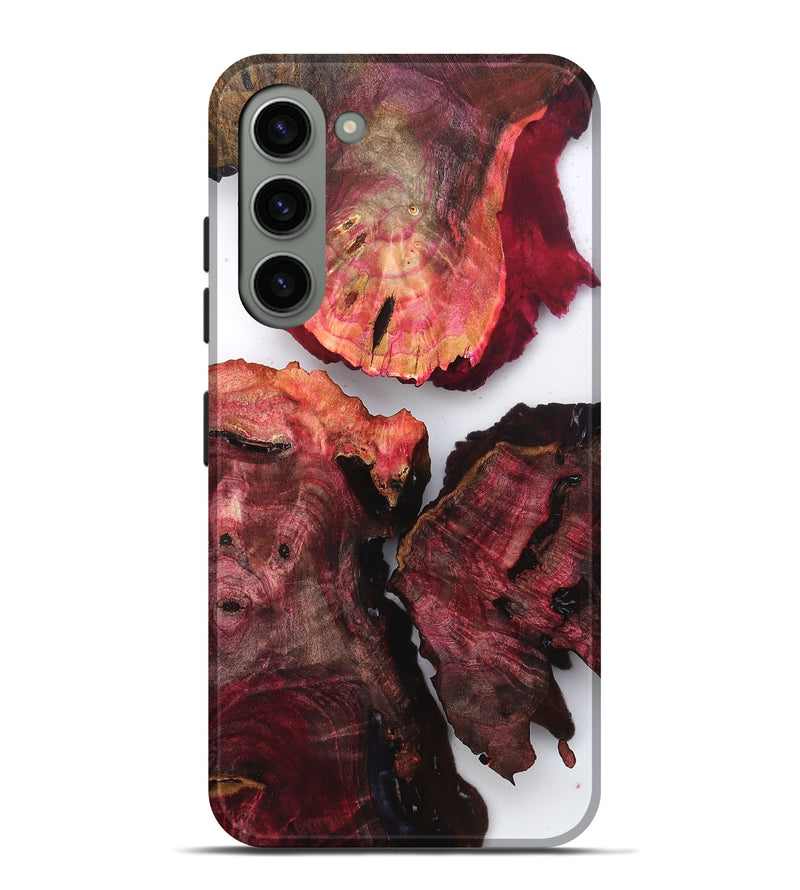 Galaxy S23 Plus Wood Live Edge Phone Case - Chas (Clear, 819220)