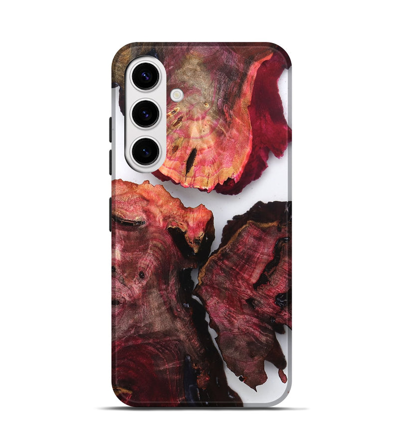 Galaxy S25 Wood Live Edge Phone Case - Chas (Clear, 819220)