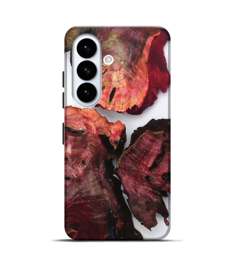 Galaxy S26 Wood Live Edge Phone Case - Chas (Clear, 819220)