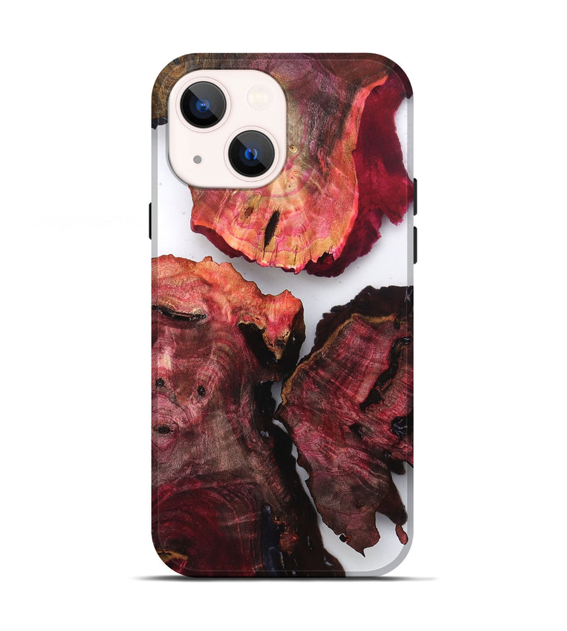 iPhone 13 Wood Live Edge Phone Case - Chas (Clear, 819220)