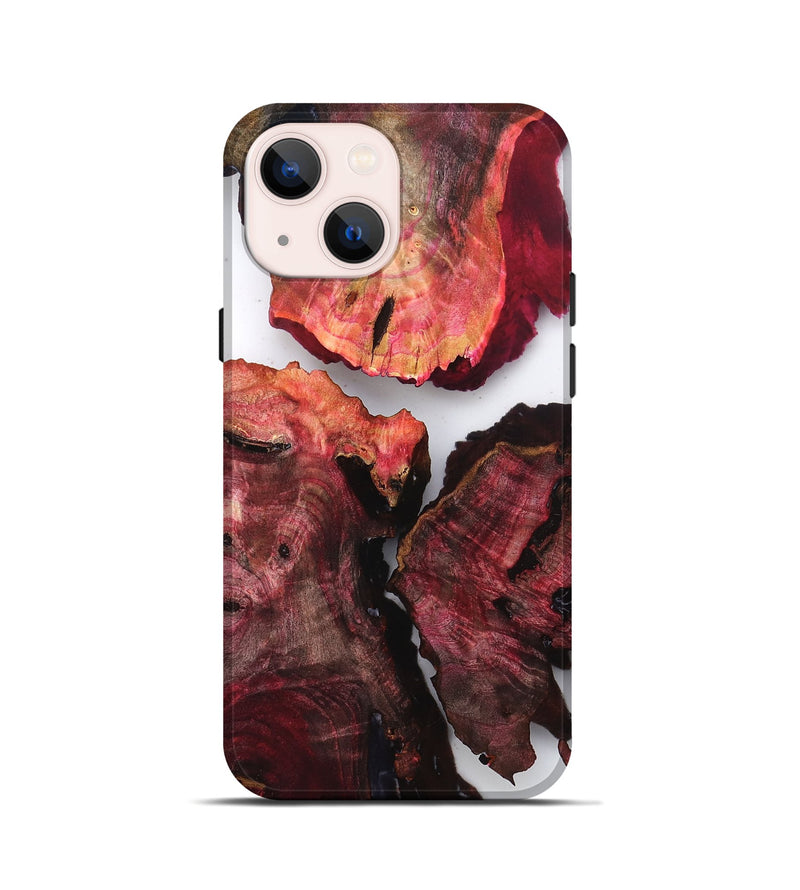 iPhone 13 mini Wood Live Edge Phone Case - Chas (Clear, 819220)