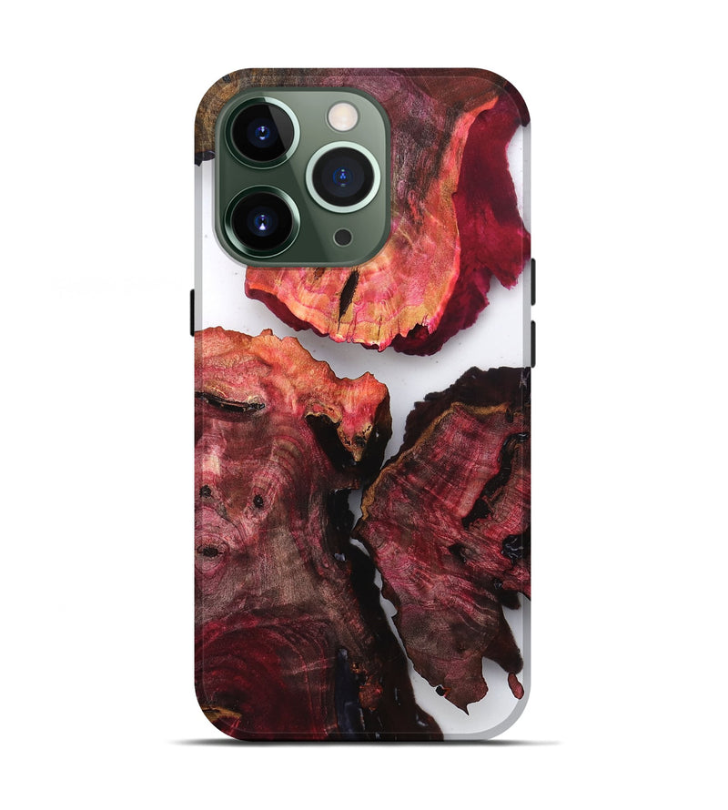 iPhone 13 Pro Wood Live Edge Phone Case - Chas (Clear, 819220)