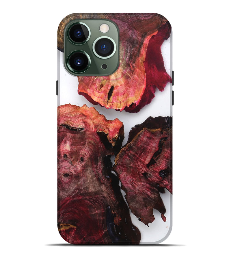 iPhone 13 Pro Max Wood Live Edge Phone Case - Chas (Clear, 819220)