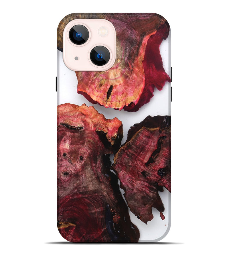 iPhone 14 Plus Wood Live Edge Phone Case - Chas (Clear, 819220)