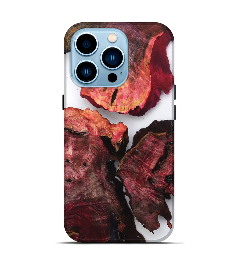 iPhone 14 Pro Wood Live Edge Phone Case - Chas (Clear, 819220)