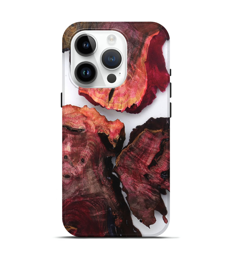 iPhone 15 Pro Wood Live Edge Phone Case - Chas (Clear, 819220)