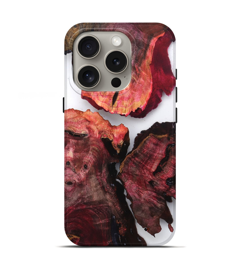 iPhone 16 Pro Wood Live Edge Phone Case - Chas (Clear, 819220)