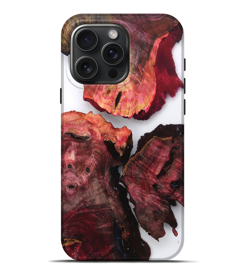 iPhone 16 Pro Max Wood Live Edge Phone Case - Chas (Clear, 819220)