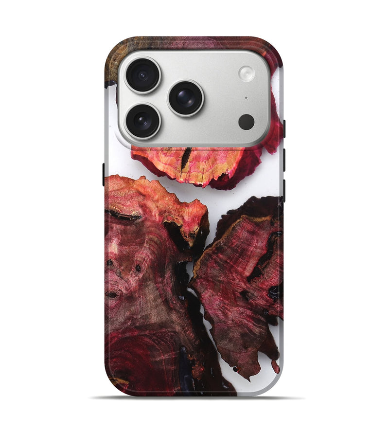 iPhone 17 Pro Wood Live Edge Phone Case - Chas (Clear, 819220)
