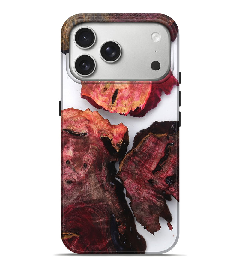 iPhone 17 Pro Max Wood Live Edge Phone Case - Chas (Clear, 819220)