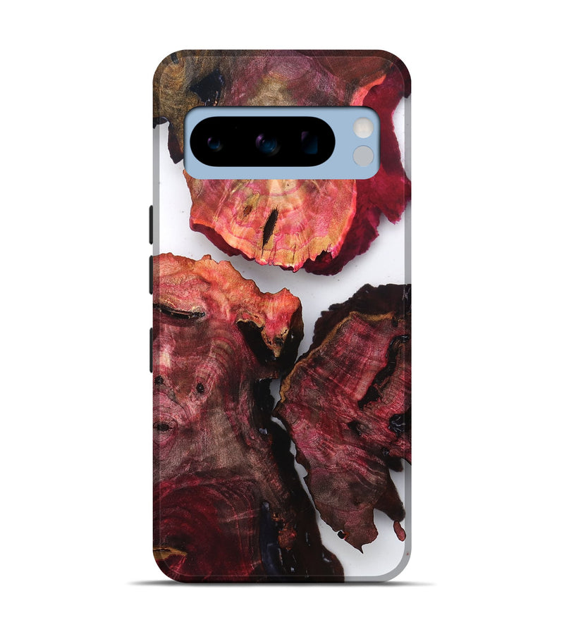 Pixel 8 Pro Wood Live Edge Phone Case - Chas (Clear, 819220)