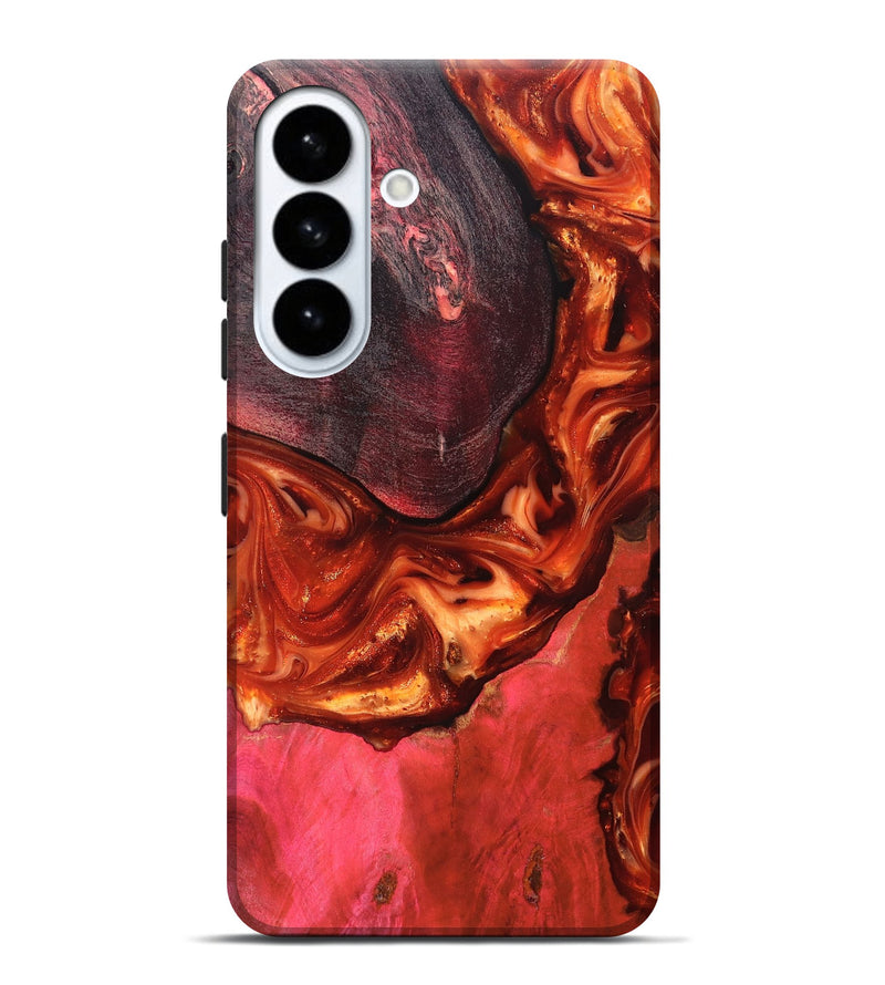 Galaxy S26 Plus Wood Live Edge Phone Case - Dasia (Red, 819223)