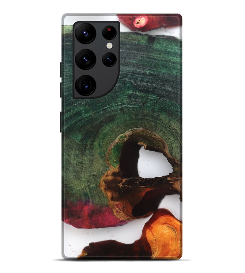 Galaxy S22 Ultra Wood Live Edge Phone Case - Joaquin (Clear, 819230)