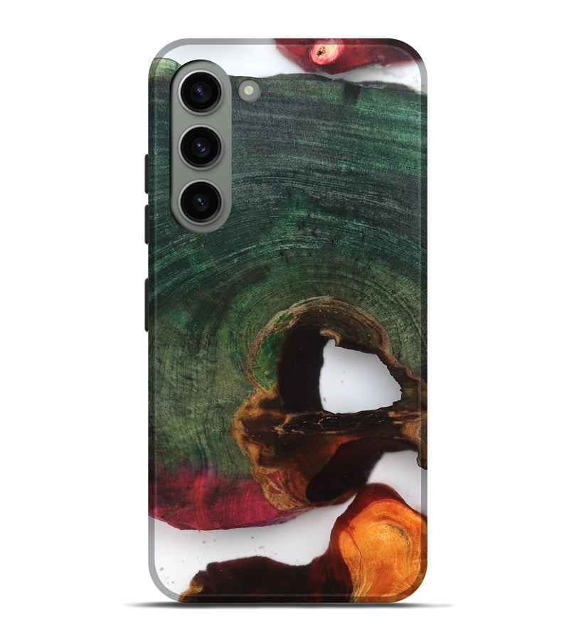 Galaxy S23 Plus Wood Live Edge Phone Case - Joaquin (Clear, 819230)