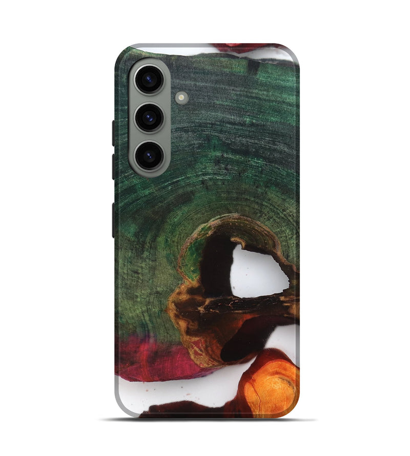 Galaxy S24 Wood Live Edge Phone Case - Joaquin (Clear, 819230)