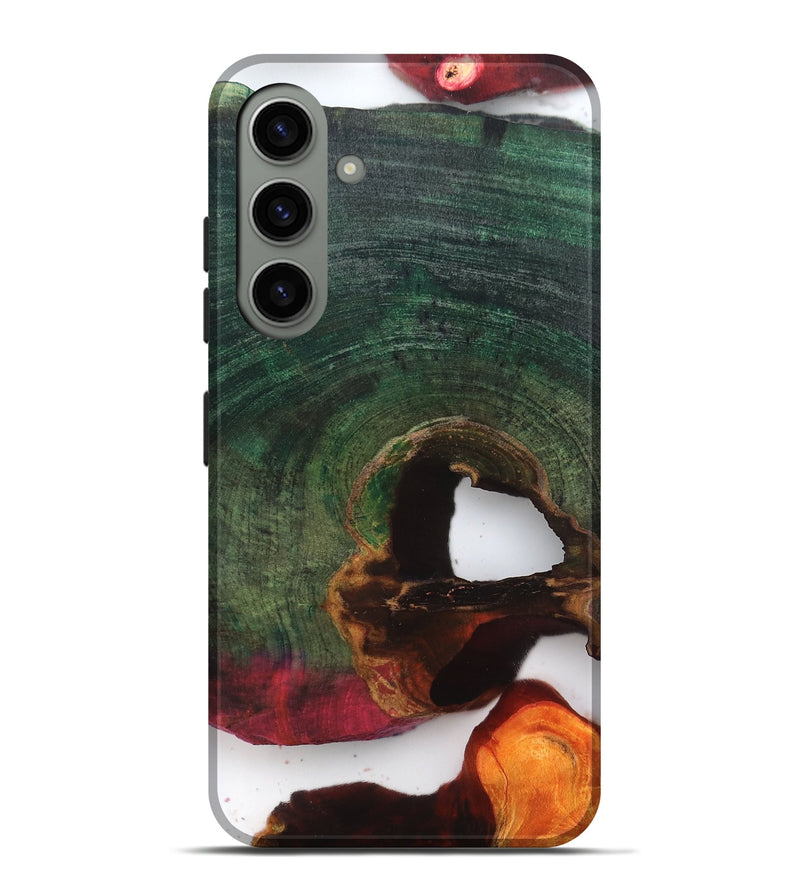 Galaxy S24 Plus Wood Live Edge Phone Case - Joaquin (Clear, 819230)