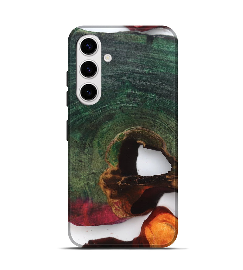 Galaxy S25 Wood Live Edge Phone Case - Joaquin (Clear, 819230)