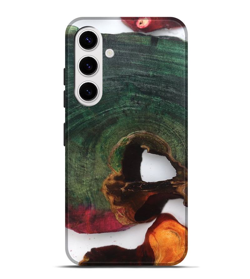 Galaxy S25 Plus Wood Live Edge Phone Case - Joaquin (Clear, 819230)
