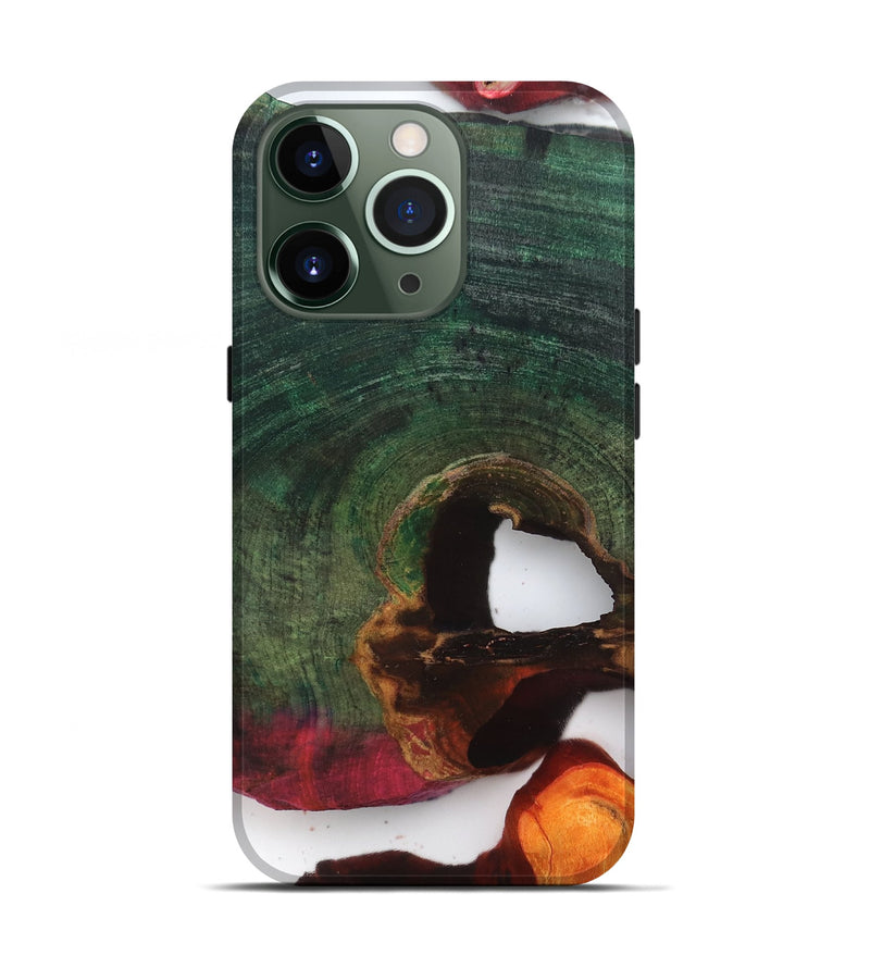 iPhone 13 Pro Wood Live Edge Phone Case - Joaquin (Clear, 819230)