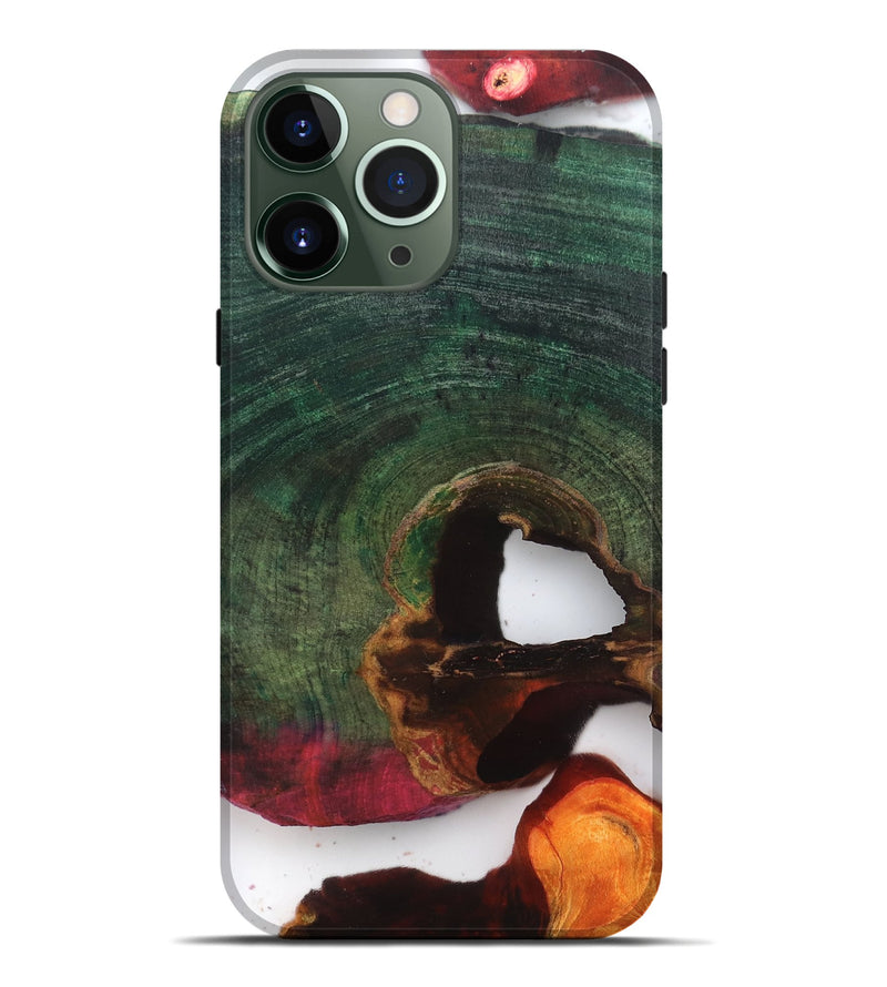 iPhone 13 Pro Max Wood Live Edge Phone Case - Joaquin (Clear, 819230)
