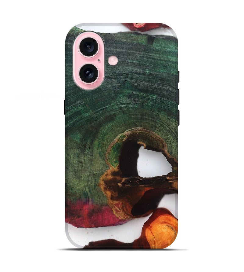 iPhone 17 Wood Live Edge Phone Case - Joaquin (Clear, 819230)