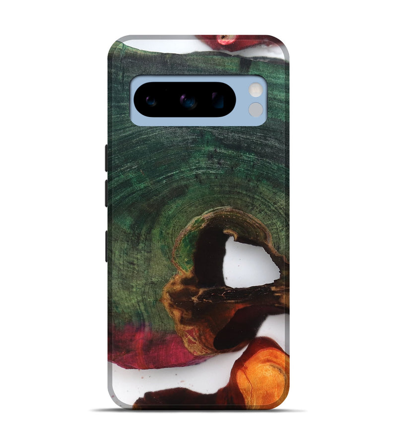 Pixel 8 Pro Wood Live Edge Phone Case - Joaquin (Clear, 819230)