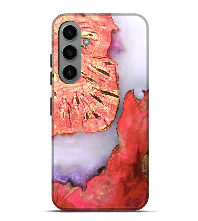 Galaxy S24 Plus Wood Live Edge Phone Case - Taryn (Clear, 819240)