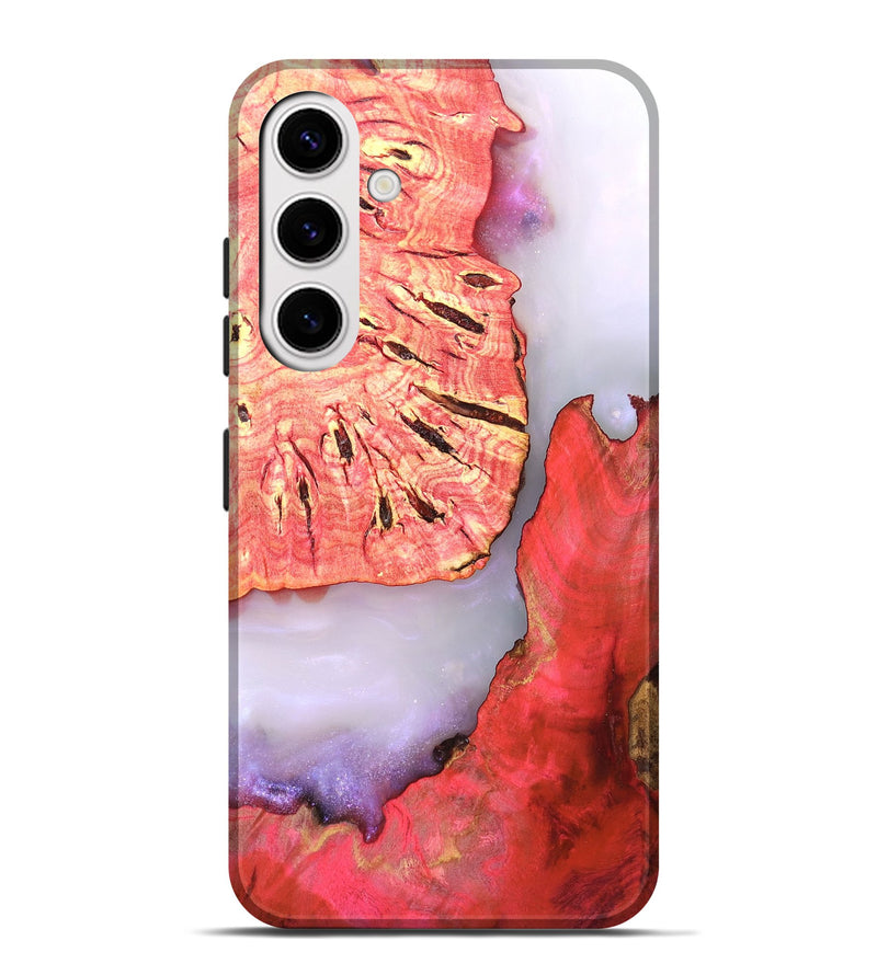 Galaxy S25 Plus Wood Live Edge Phone Case - Taryn (Clear, 819240)