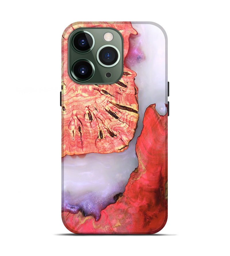 iPhone 13 Pro Wood Live Edge Phone Case - Taryn (Clear, 819240)