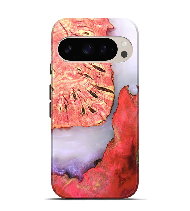 Pixel 10 Wood Live Edge Phone Case - Taryn (Clear, 819240)