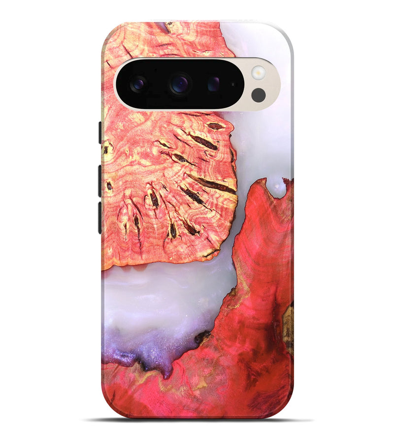 Pixel 10 Pro XL Wood Live Edge Phone Case - Taryn (Clear, 819240)