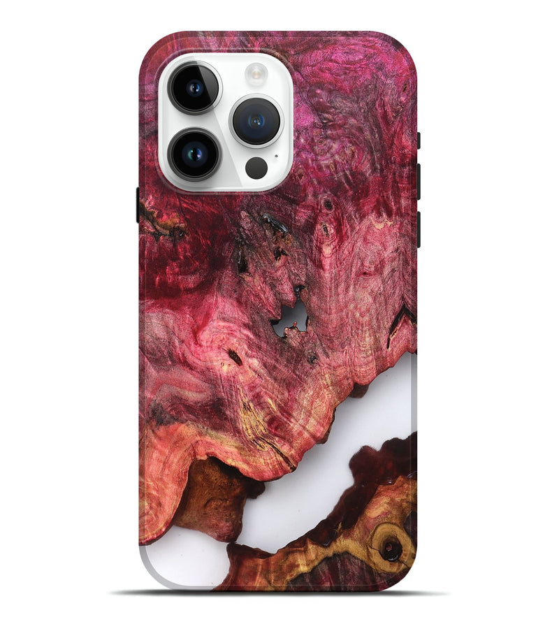 iPhone 15 Pro Max Wood Live Edge Phone Case - Jalen (Clear, 819249)