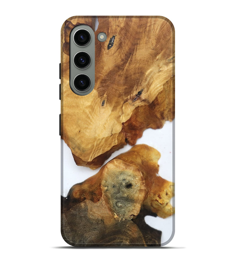 Galaxy S23 Plus Wood Live Edge Phone Case - Yasmine (Clear, 819253)