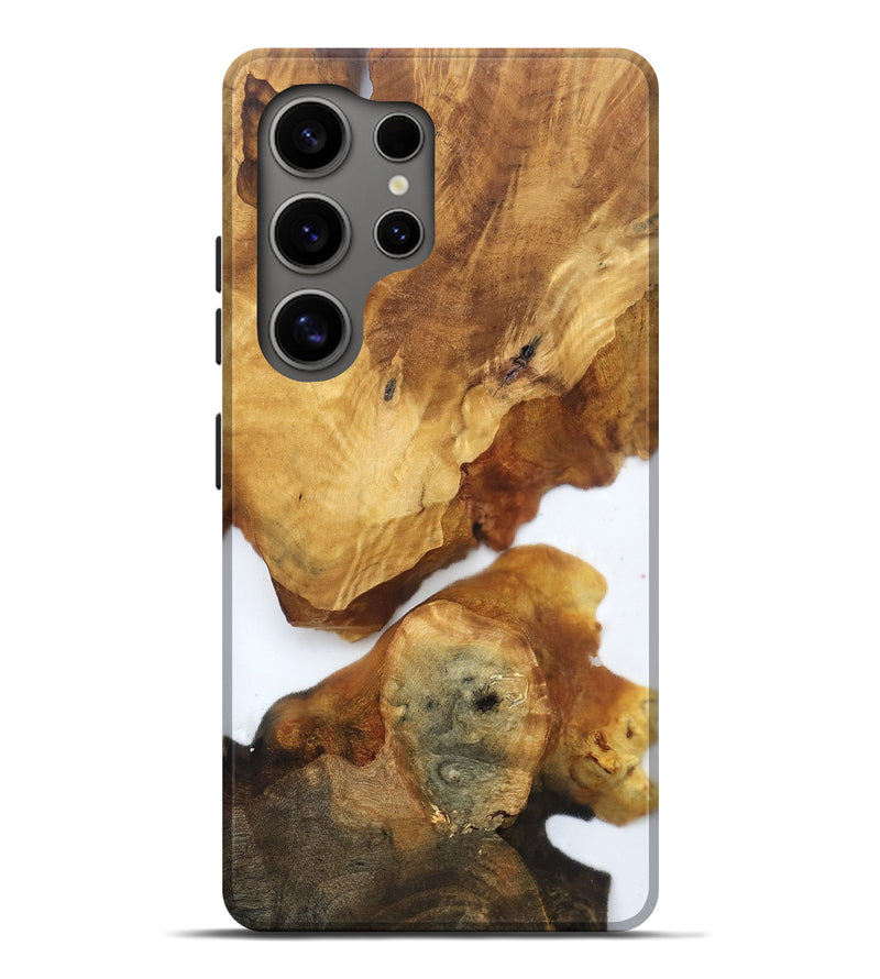 Galaxy S25 Ultra Wood Live Edge Phone Case - Yasmine (Clear, 819253)