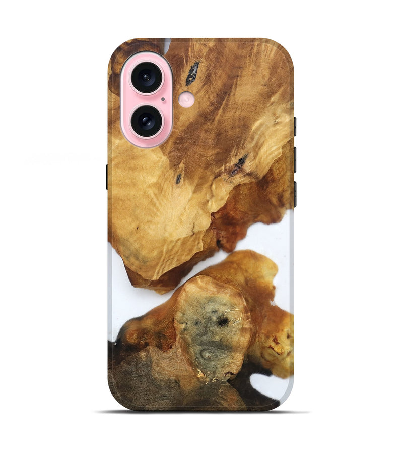 iPhone 17 Wood Live Edge Phone Case - Yasmine (Clear, 819253)