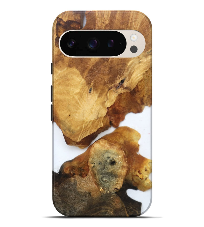 Pixel 10 Pro XL Wood Live Edge Phone Case - Yasmine (Clear, 819253)