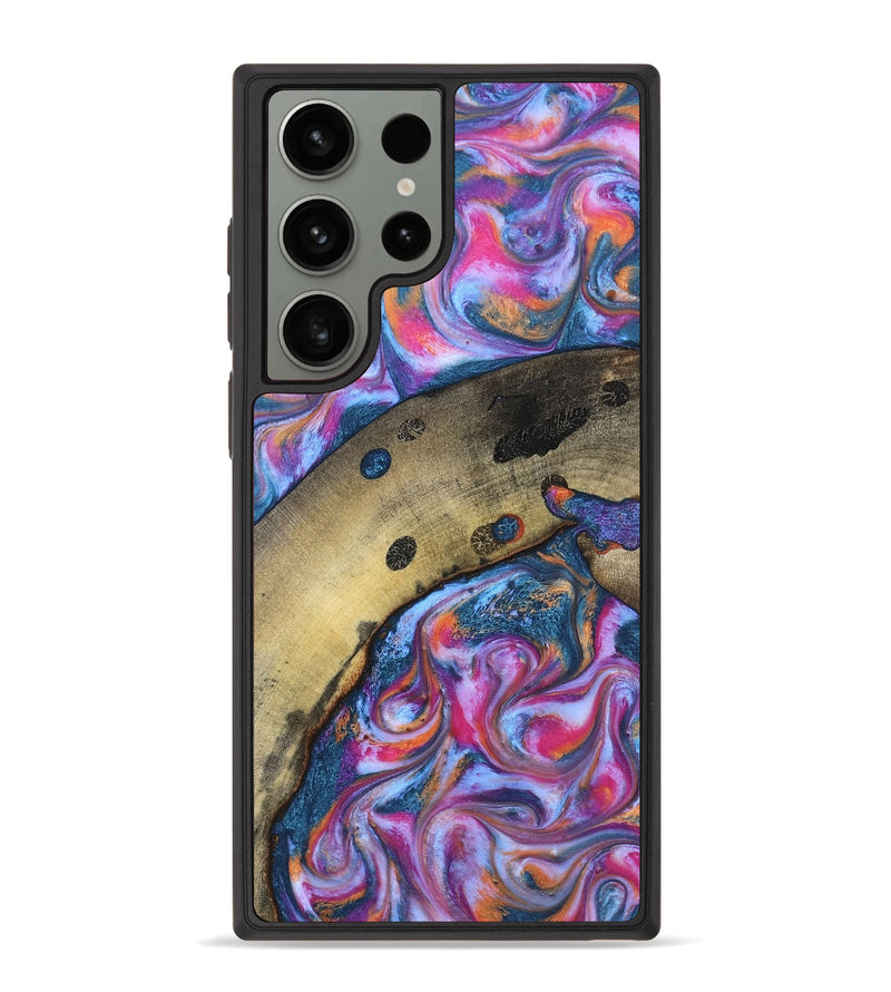 Galaxy S23 Ultra Wood Phone Case - Indie (Blue, 819263)