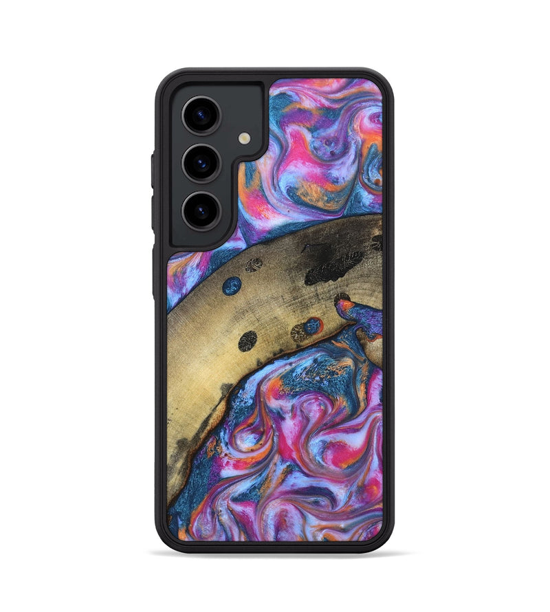 Galaxy S24 Wood Phone Case - Indie (Blue, 819263)