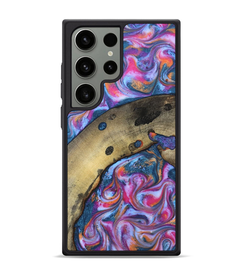 Galaxy S24 Ultra Wood Phone Case - Indie (Blue, 819263)