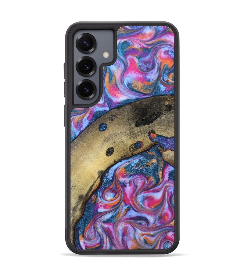 Galaxy S25 Plus Wood Phone Case - Indie (Blue, 819263)
