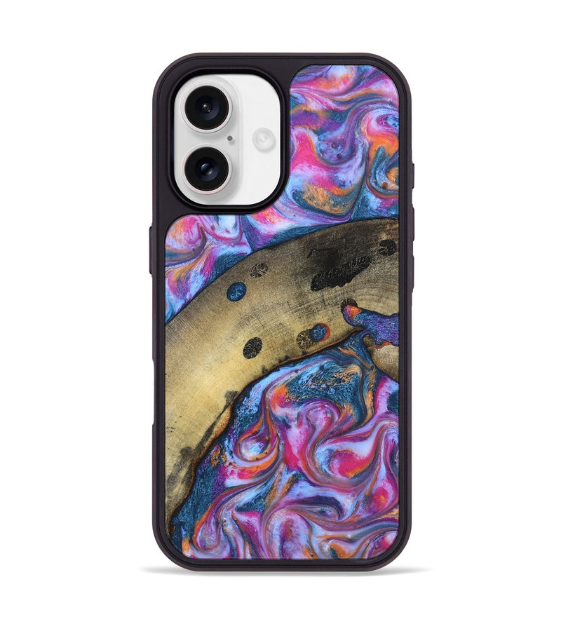 iPhone 17 Wood Phone Case - Indie (Blue, 819263)